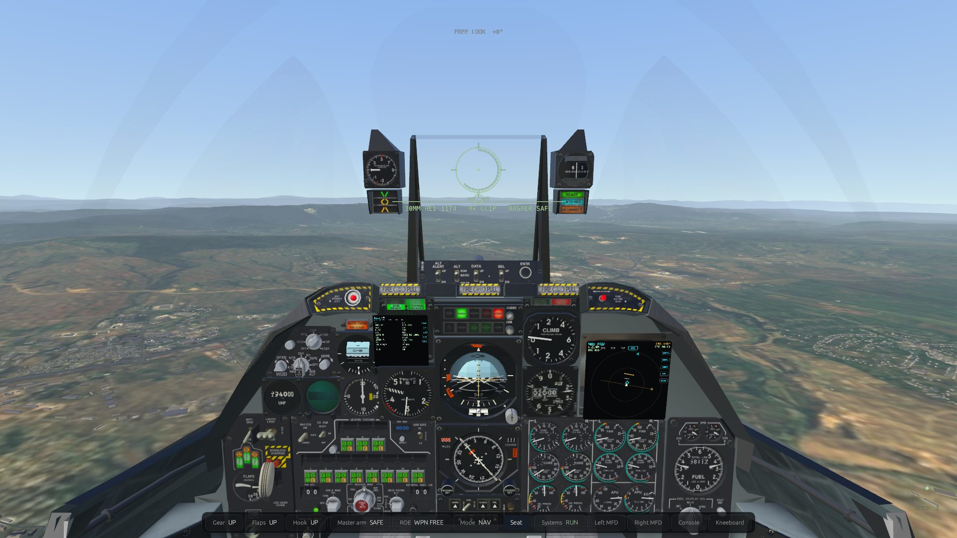 A-10C cockpit