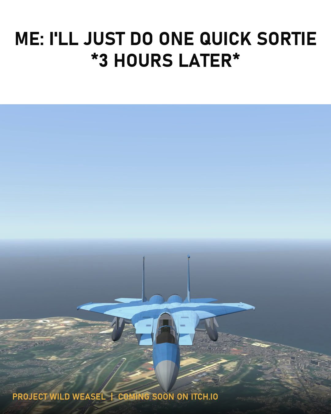 One quick sortie