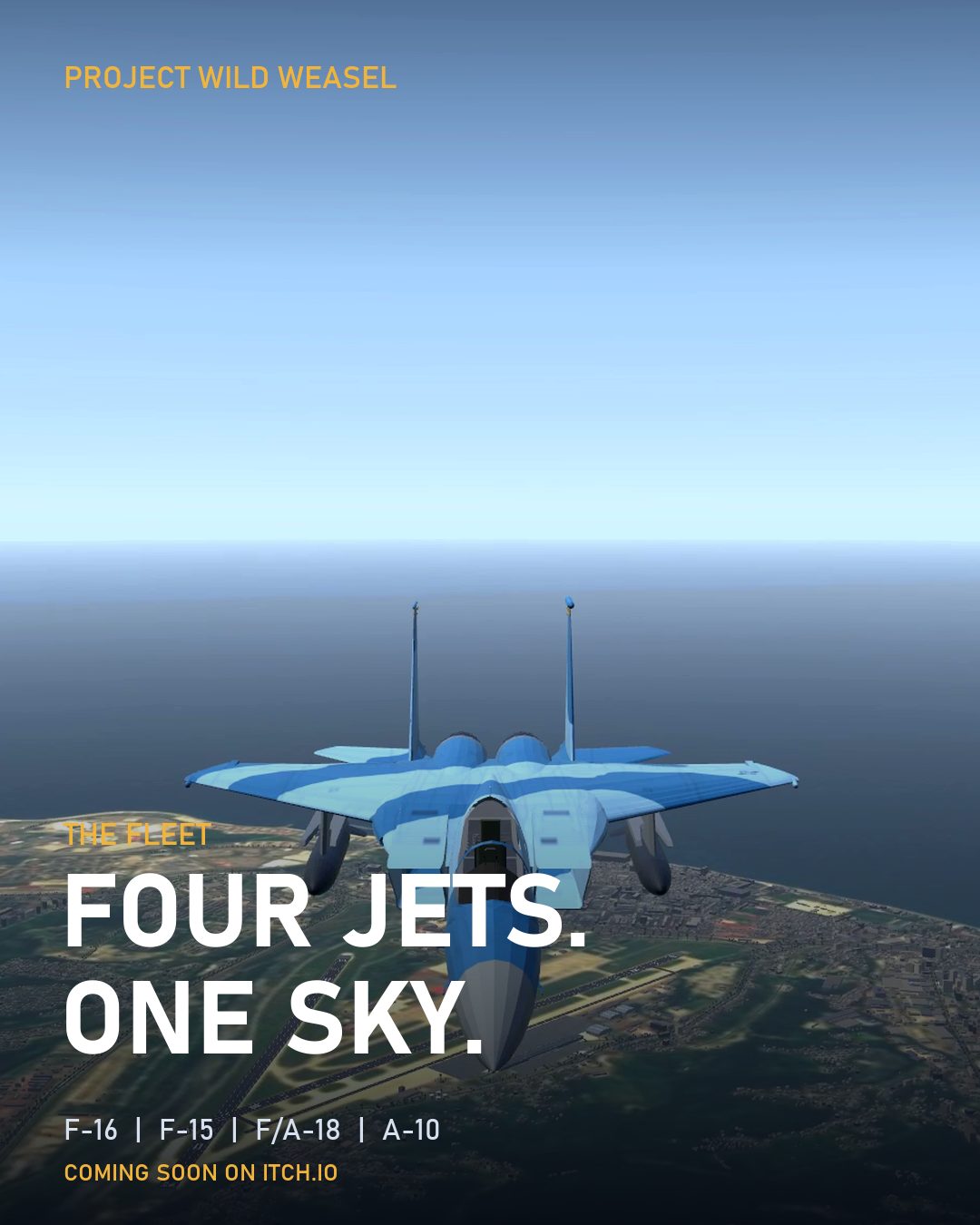 Four jets. One sky.