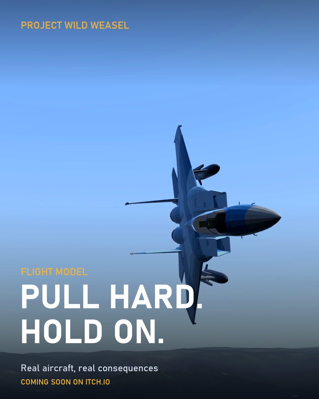 Pull hard. Hold on.