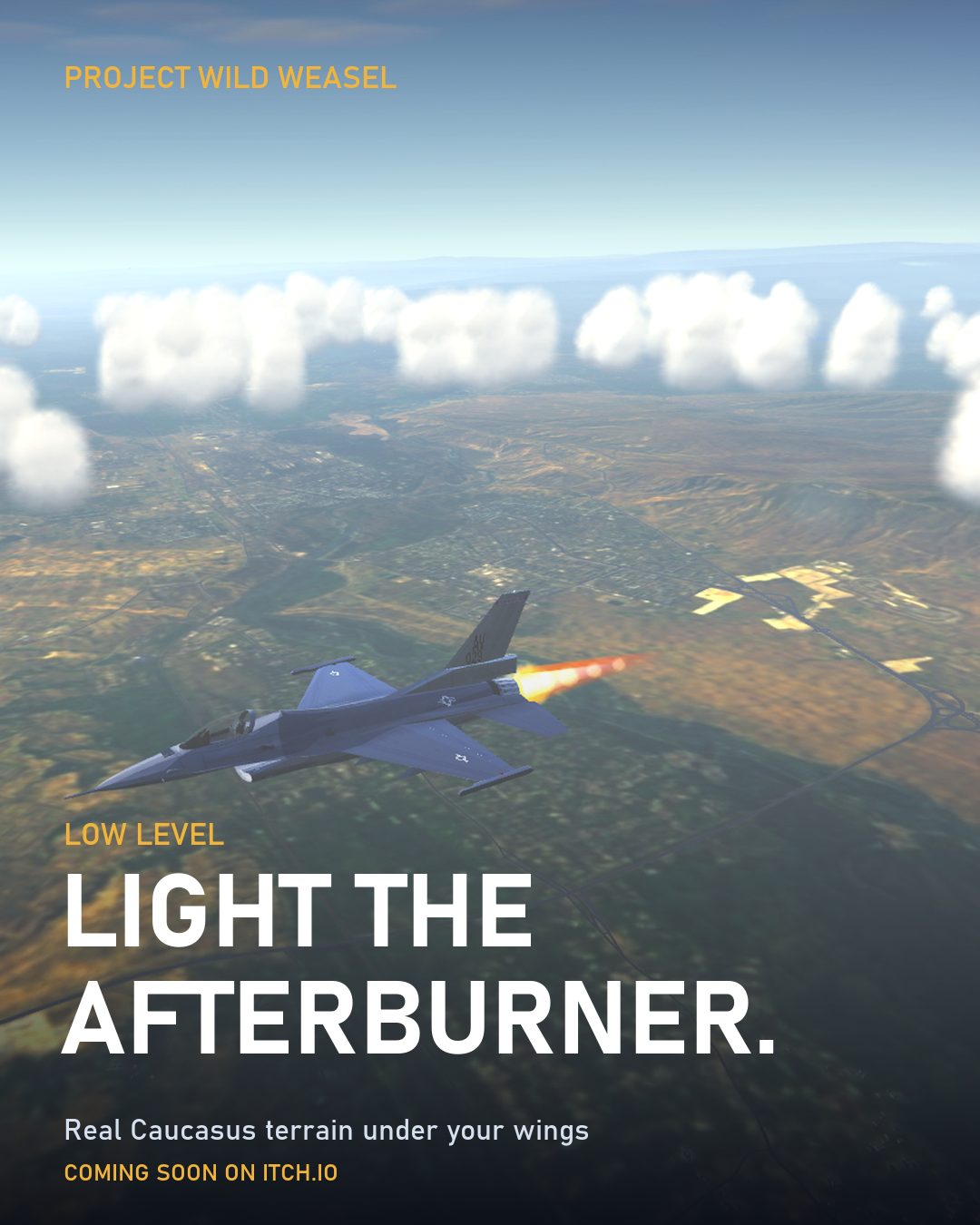 Light the afterburner.